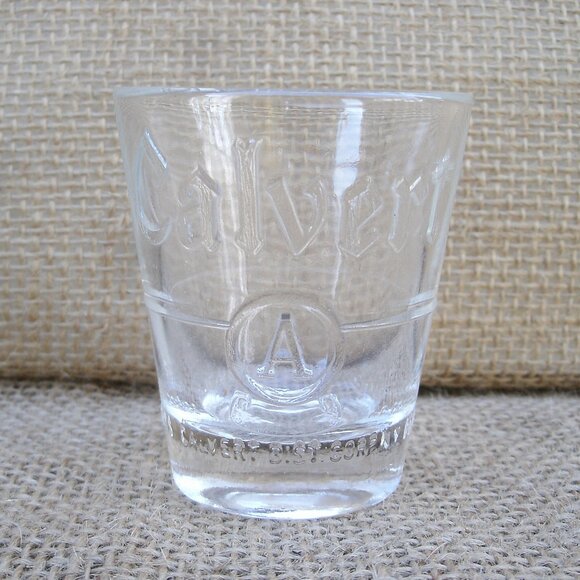 Vintage Lord Calvert Reserve A Whiskey Shot Glass - Picture 2 of 12